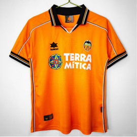 Camiseta Valencia CF 2ª Equipación Retro 1999/00