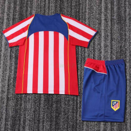 Camiseta Atletico de Madrid 1ª Equipación Retro 04/05 Niño Kit