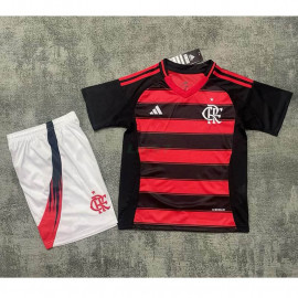 Camiseta Flamengo 1ª Equipación 2025/2026 Niño Kit Rojo/Negro