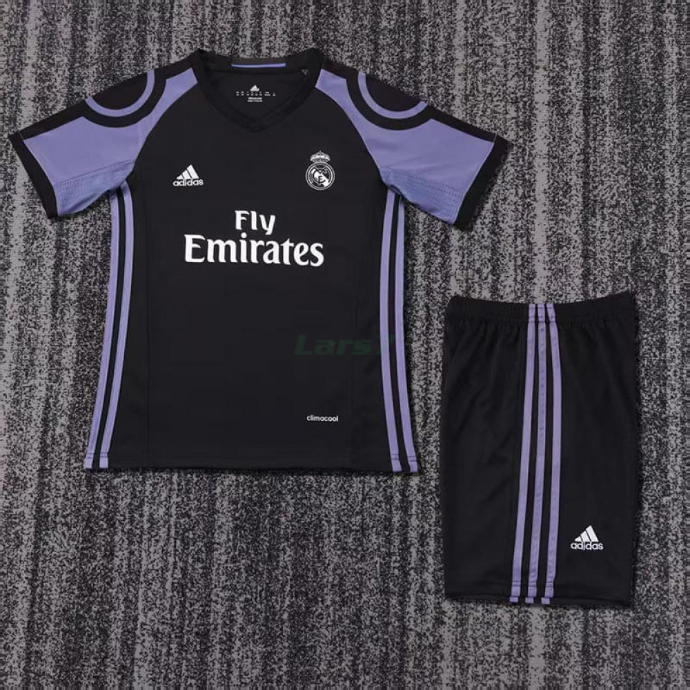 Camiseta Real Madrid 3ª Equipación Retro 16/17 Niño Kit