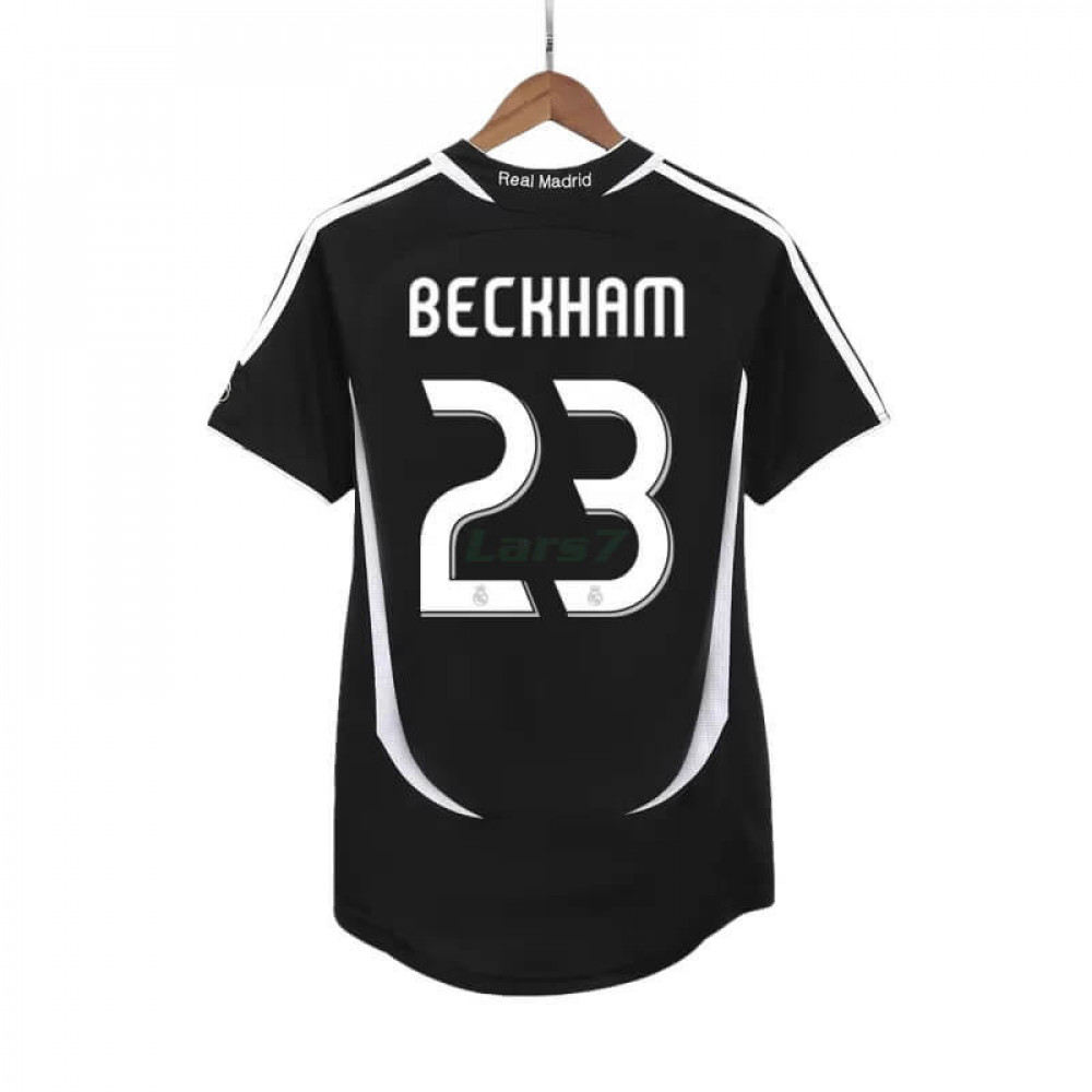 Camiseta BECKHAM 23 Real Madrid 2ª Equipación Retro 2006/07