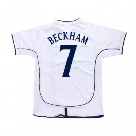 Camiseta BECKHAM 7 Inglaterra 1ª Equipación Retro 2002