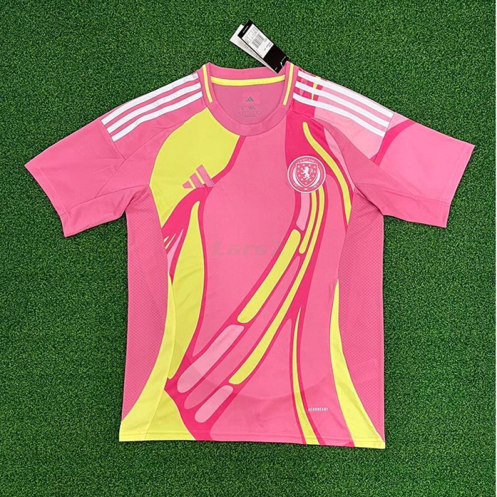 Camiseta Escocia 2ª Equipación la EURO Femenina 2025 Rosa