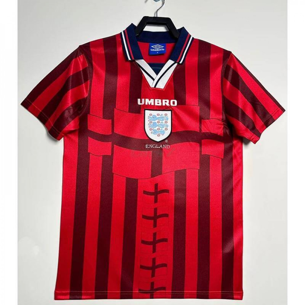 Camiseta Inglaterra 2ª Equipación Retro 1998