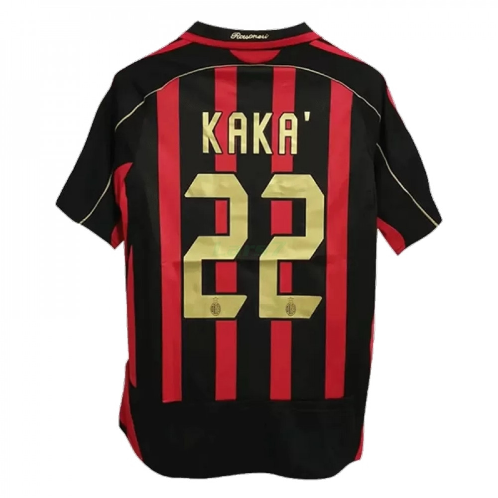 Camiseta KAKA＇22 AC Milan 1ª Equipación Retro 2006/07