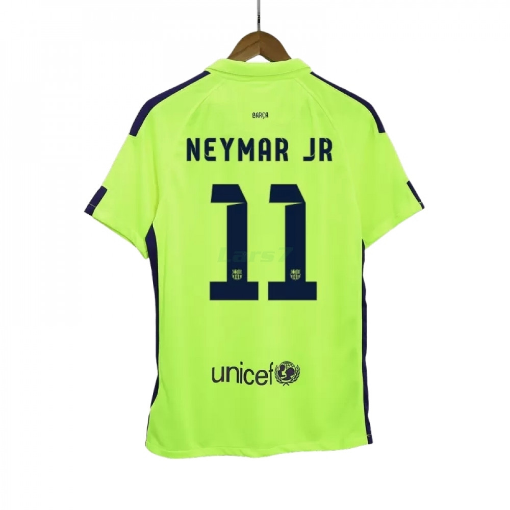 Camiseta NEYMAR JR 11 Barcelona 3ª Equipación Retro 2014/15