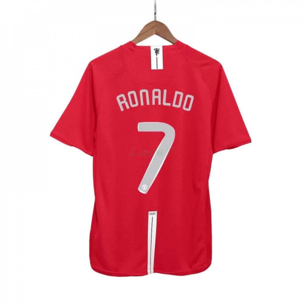 Camiseta RONALDO 7 Manchester United 1ª Equipación Retro 2007/08