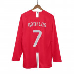 Camiseta RONALDO 7 Manchester United 1ª Equipación Retro 2007/08 ML