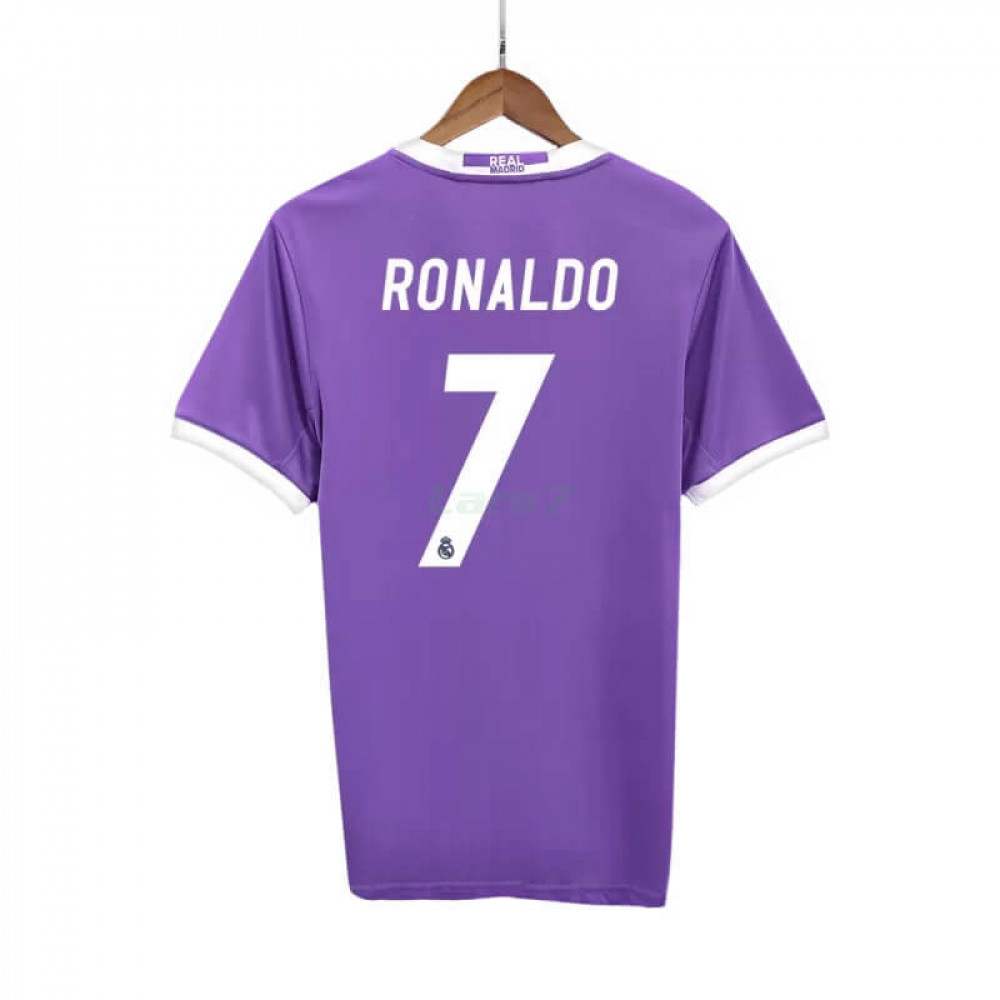 Camiseta RONALDO 7 Real Madrid 2ª Equipación Retro 2016/17