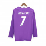 Camiseta RONALDO 7 Real Madrid 2ª Equipación Retro 2016/17 ML