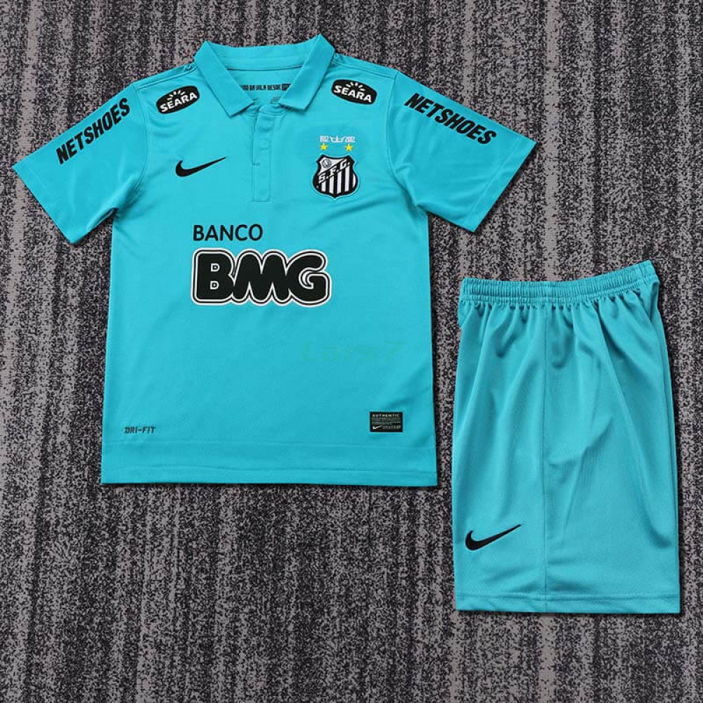 Camiseta Santos FC 3ª Equipación Retro 12/13 Niño Kit