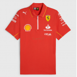 Polo Scuderia Ferrari F1 2024 Rojo