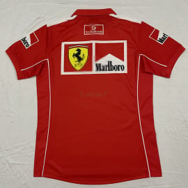 Polo Scuderia Ferrari F1 Retro Rojo