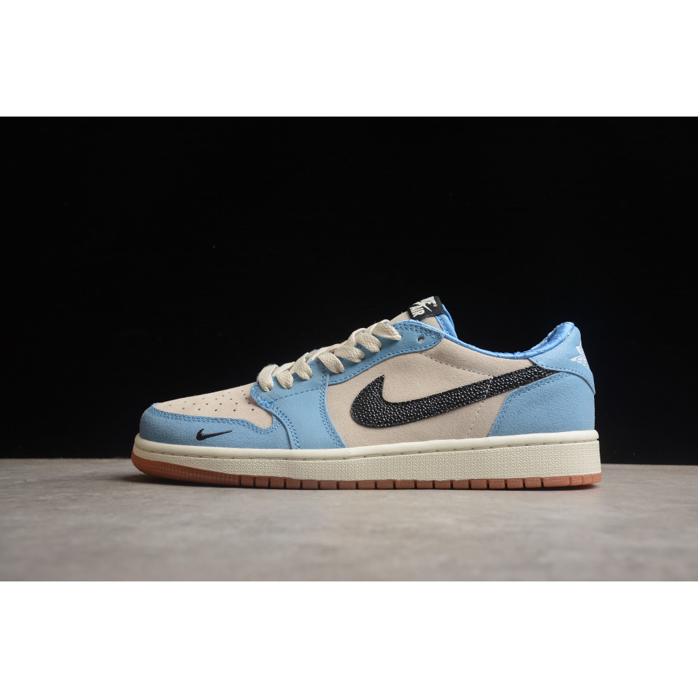 Air Jordan 1 Corte Bajo "UNC" Azul