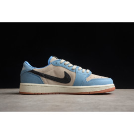 Air Jordan 1 Corte Bajo "UNC" Azul