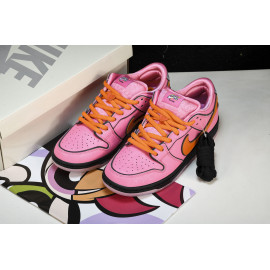 The Powerpuff Girls x NIKE Dunk SB Corte Bajo Rosa