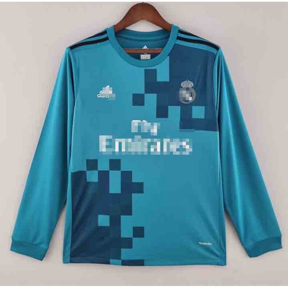 Camiseta 3ª Real Madrid 2017/2018 Ronaldo Junior Azul