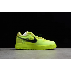 Off-White x Air Force 1 Low “Volt” 2.0 with Zip-Tie