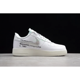 Conplex Con Off-White x MoMa x Air Force 1’07 Virgil White with Zip-Tie