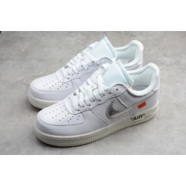 Conplex Con Off-White x MoMa x Air Force 1’07 Virgil White with Zip-Tie