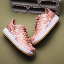 CLOT x Air Force 1 Low “Rose Gold”