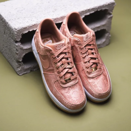 CLOT x Air Force 1 Low “Rose Gold”