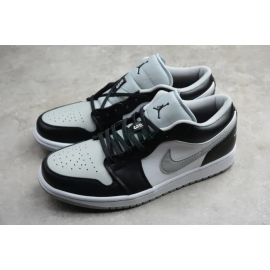 Air Jordan 1 Corte Bajo Black Light Smoke Grey