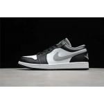 Air Jordan 1 Corte Bajo Black Particle Grey