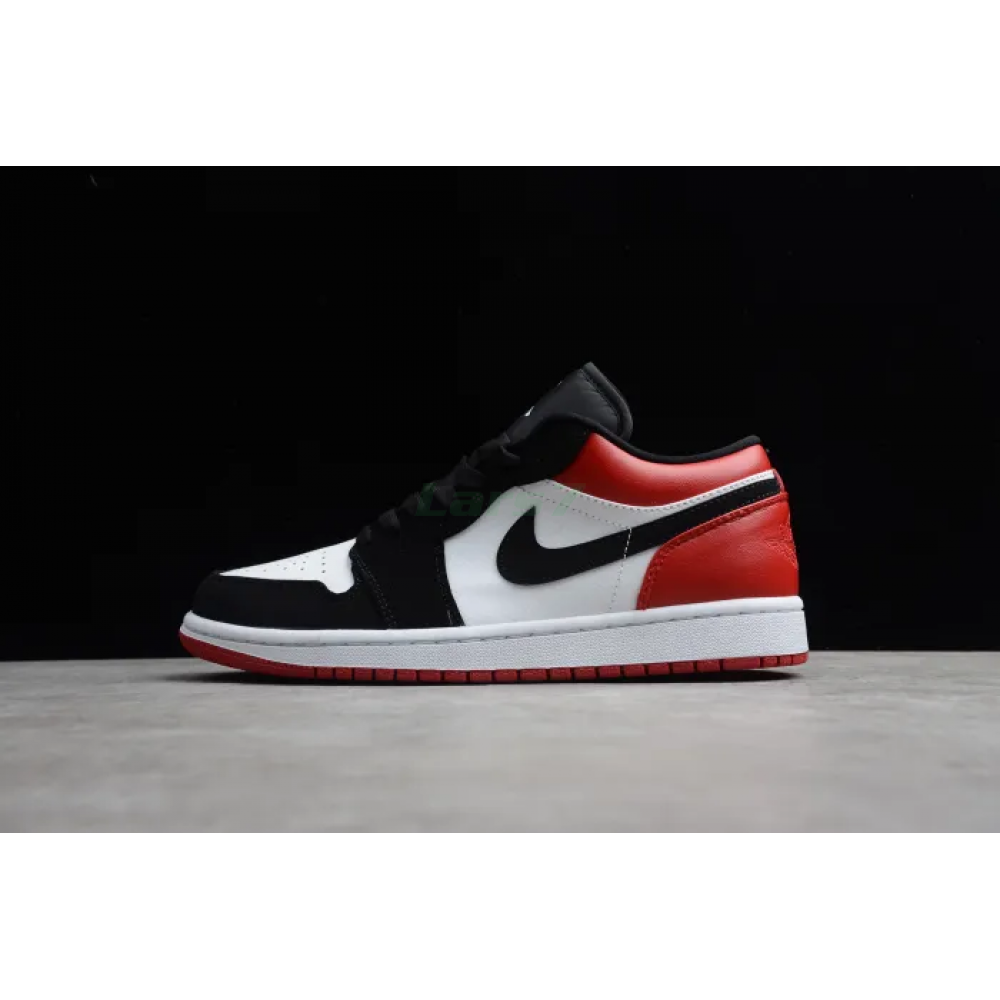 Air Jordan 1 Corte Bajo 'Black Toe'