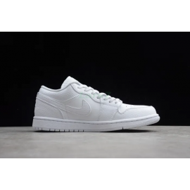 Air Jordan 1 Corte Bajo Triple White