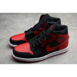 Air Jordan 1 Corte Medio “Bred”