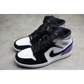 Air Jordan 1 Corte Medio SE Purple