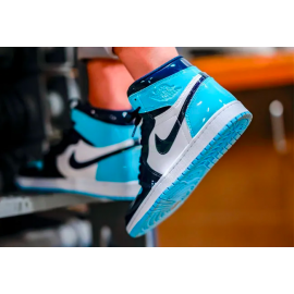 Air Jordan 1 Corto Alto Retro OG “UNC Patent”