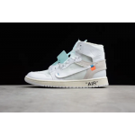 OFF-WHITE x Air Jordan 1 Blanco