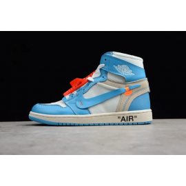 OFF-WHITE x Air Jordan 1“Powder Blue”