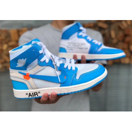 OFF-WHITE x Air Jordan 1“Powder Blue”