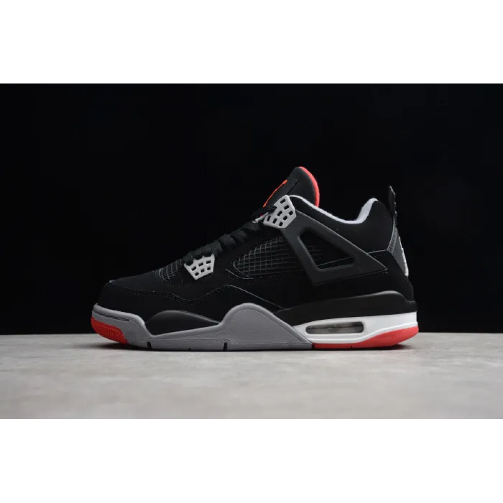 Air Jordan 4 IV “Bred” Negro Rojo