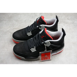 Air Jordan 4 IV “Bred” Negro Rojo