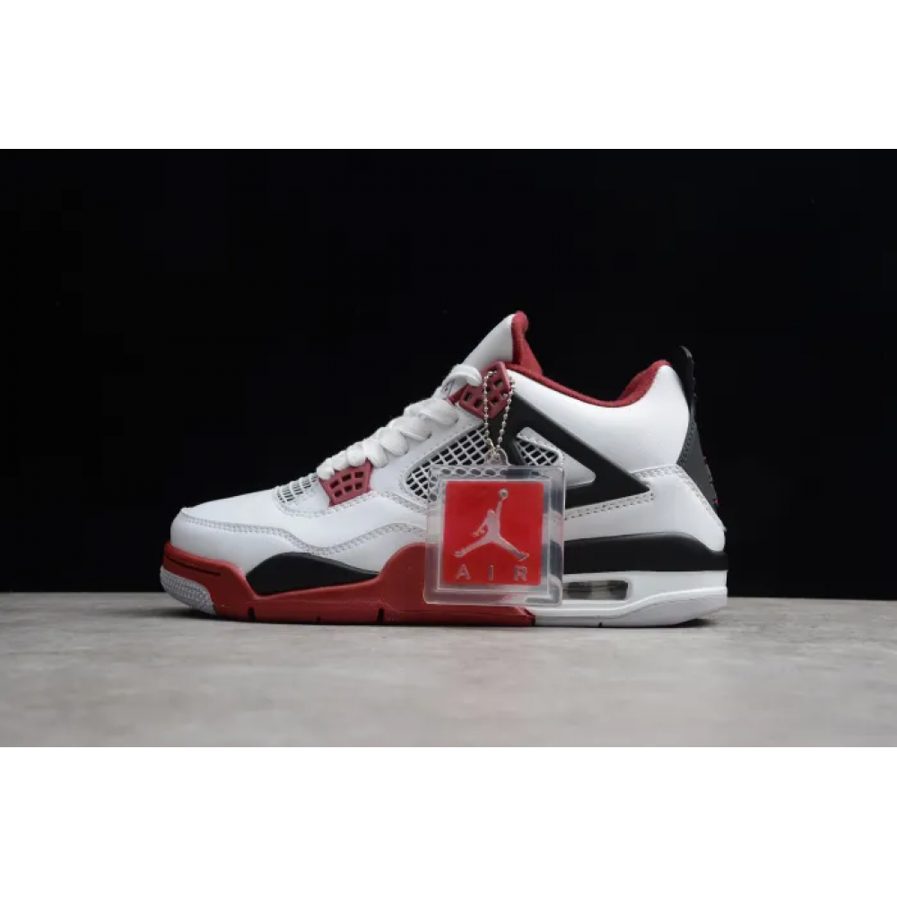 Air Jordan 4 Retro OG Fire Rojo Blanco