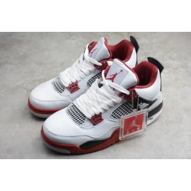 Air Jordan 4 Retro OG Fire Rojo Blanco