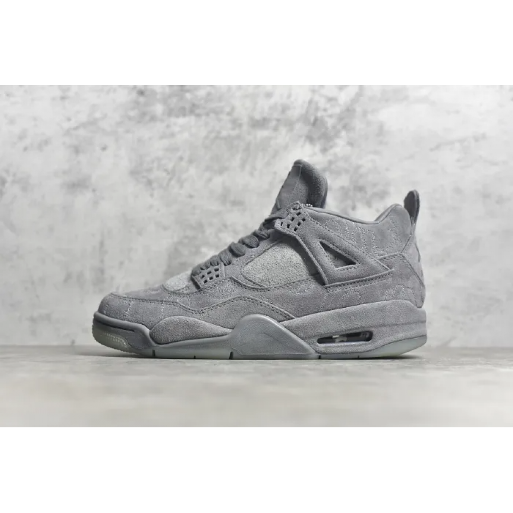 Kaws x Air Jordan 4 Retro Gris Frío