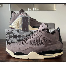 Jordan 4 Retro x A Ma Maniere Negro-Gris Medio