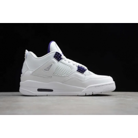 Air Jordan 4 Morado Metalico