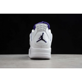 Air Jordan 4 Morado Metalico