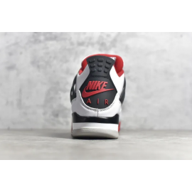 Air Jordan 4 “Fire Red”Blanco Rojo