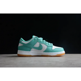 SB Dunk Low White Turquoise Verde Naranja