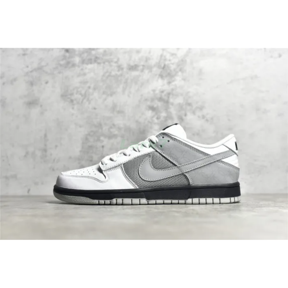 SB Dunk Low White Grey