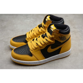 Air Jordan 1 Corte Alto OG “Pollen” Negro Amarillo