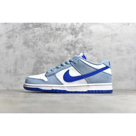 SB Dunk Low Blanco Azul