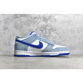 SB Dunk Low Blanco Azul